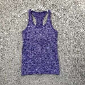 Lululemon Swiftly Tech Tank Top Racerback Purple Athletic Running Women's‎ 4
